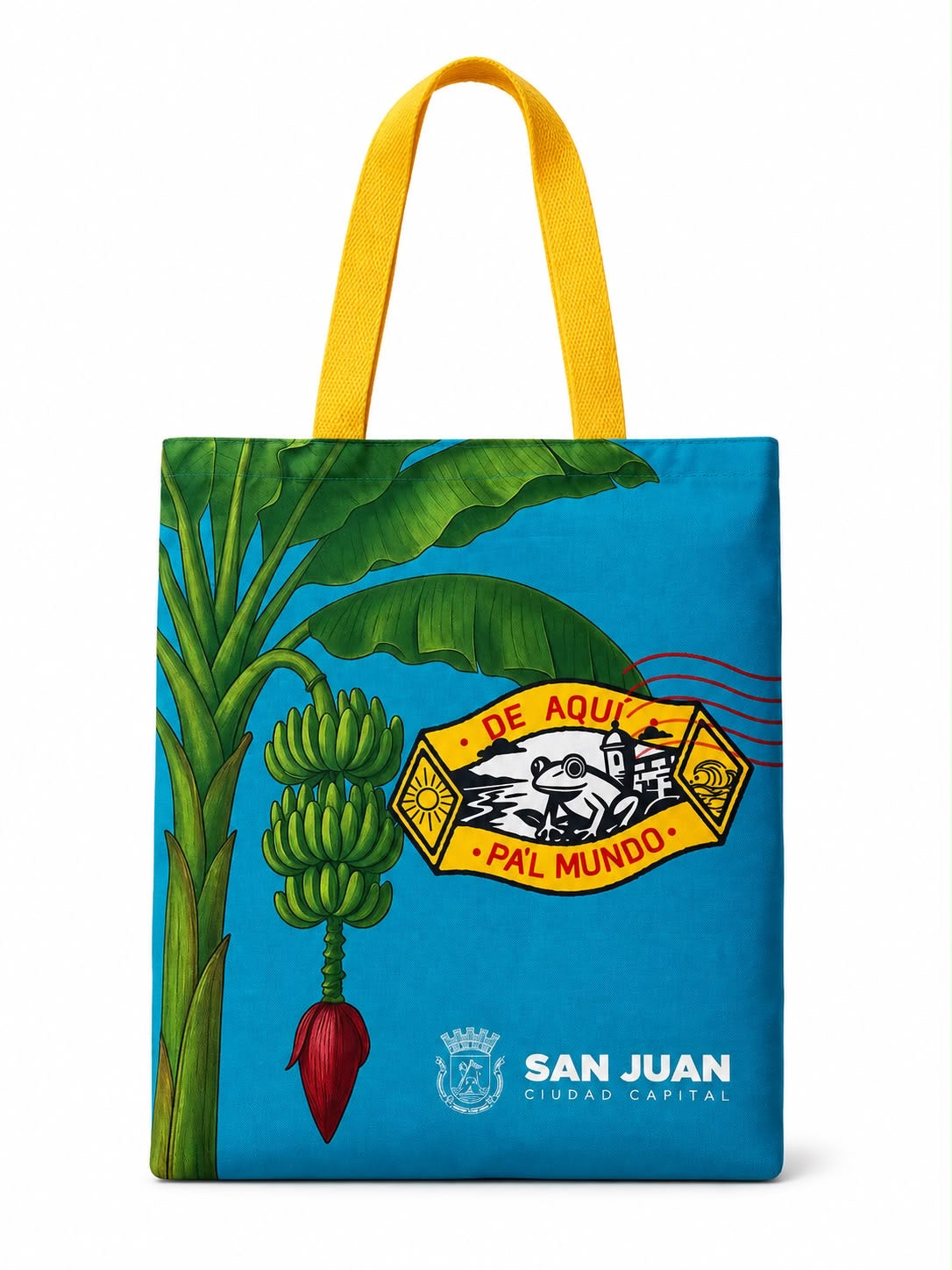 San Juan Canvas Tote –Mata e' Platano