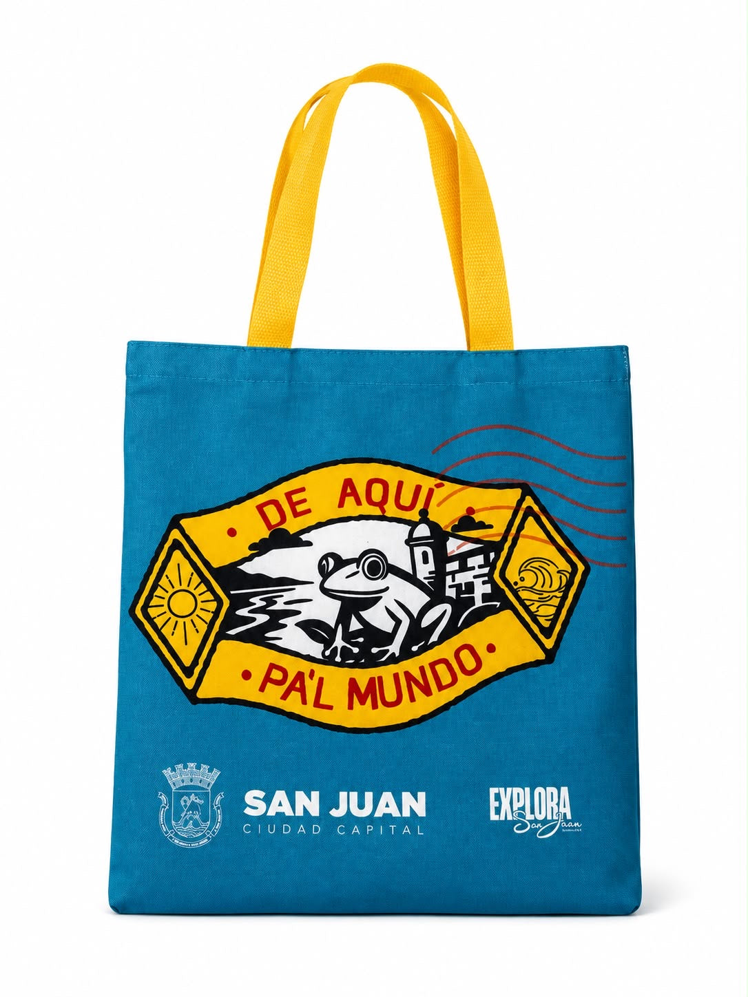 San Juan Canvas Tote Bag – De Aquí Pa’l Mundo