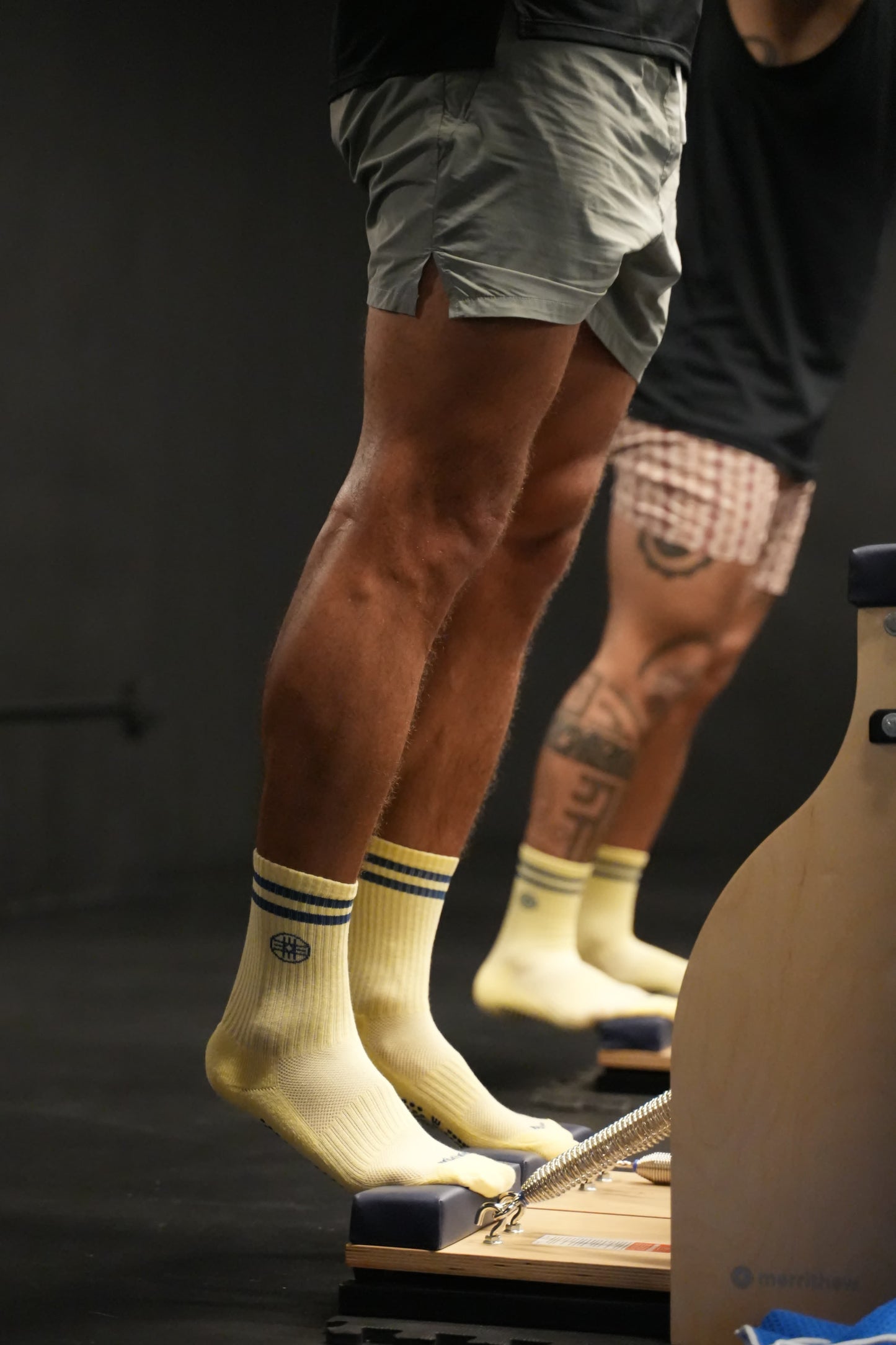 Crew Men Grip Socks-Yellow