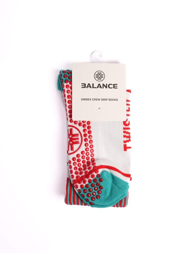 Twisted, Now Kiss Me Cherry Grip Socks