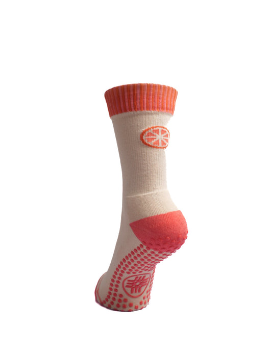 Sour But Stunning Grapefruit Grip Socks