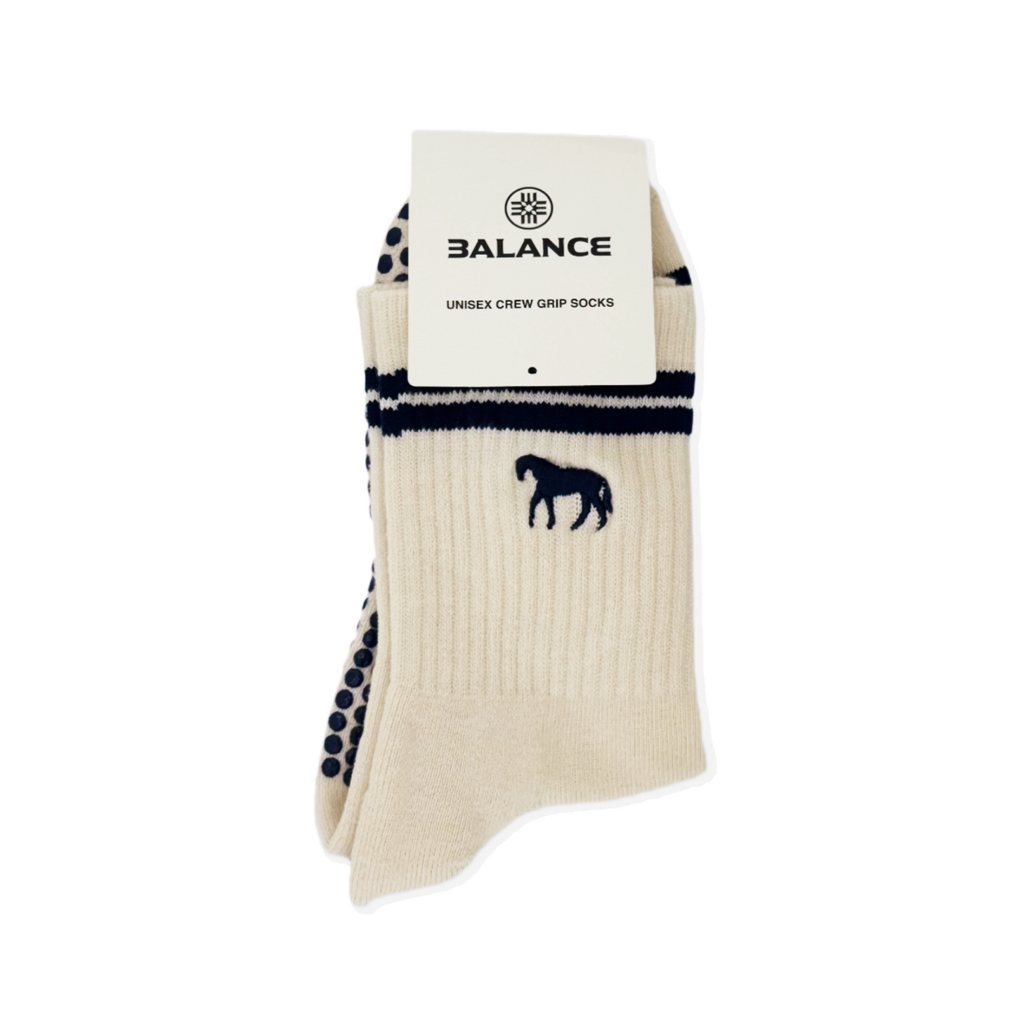 Crew Grip Socks-Horse