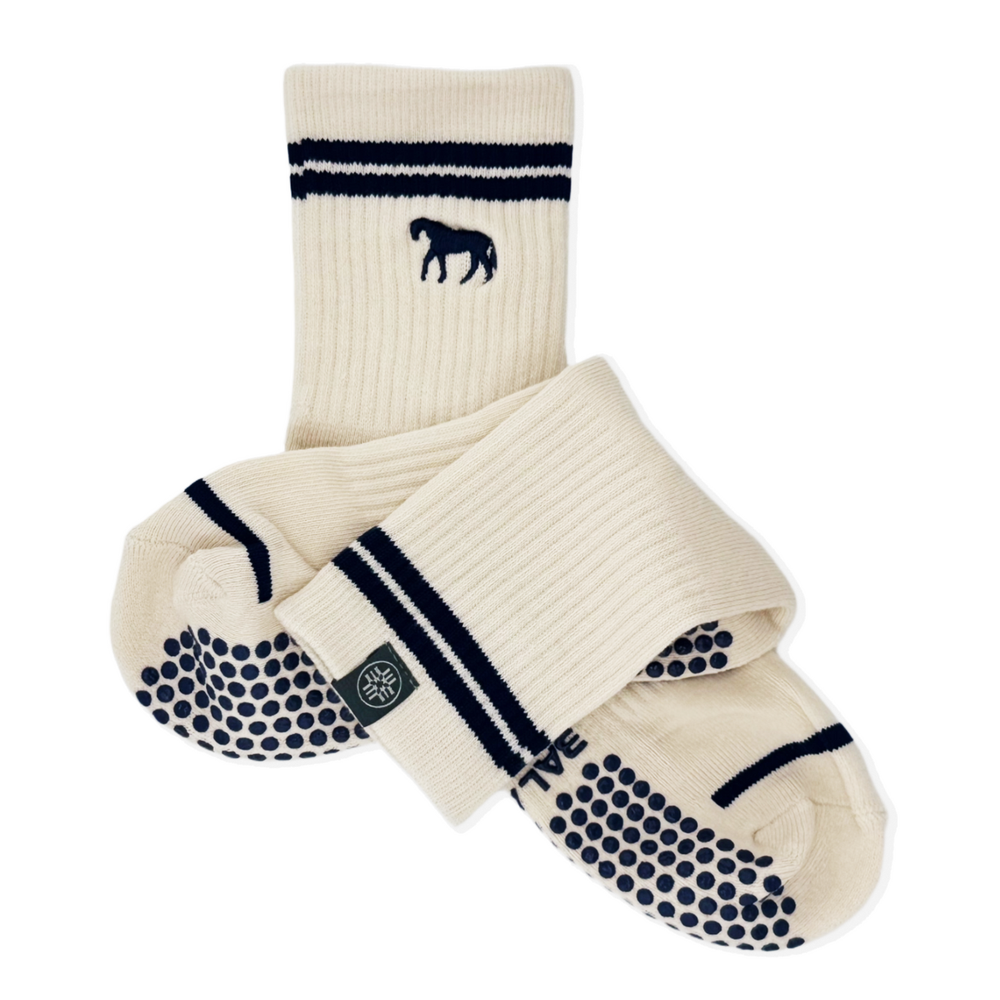 Crew Grip Socks-Horse