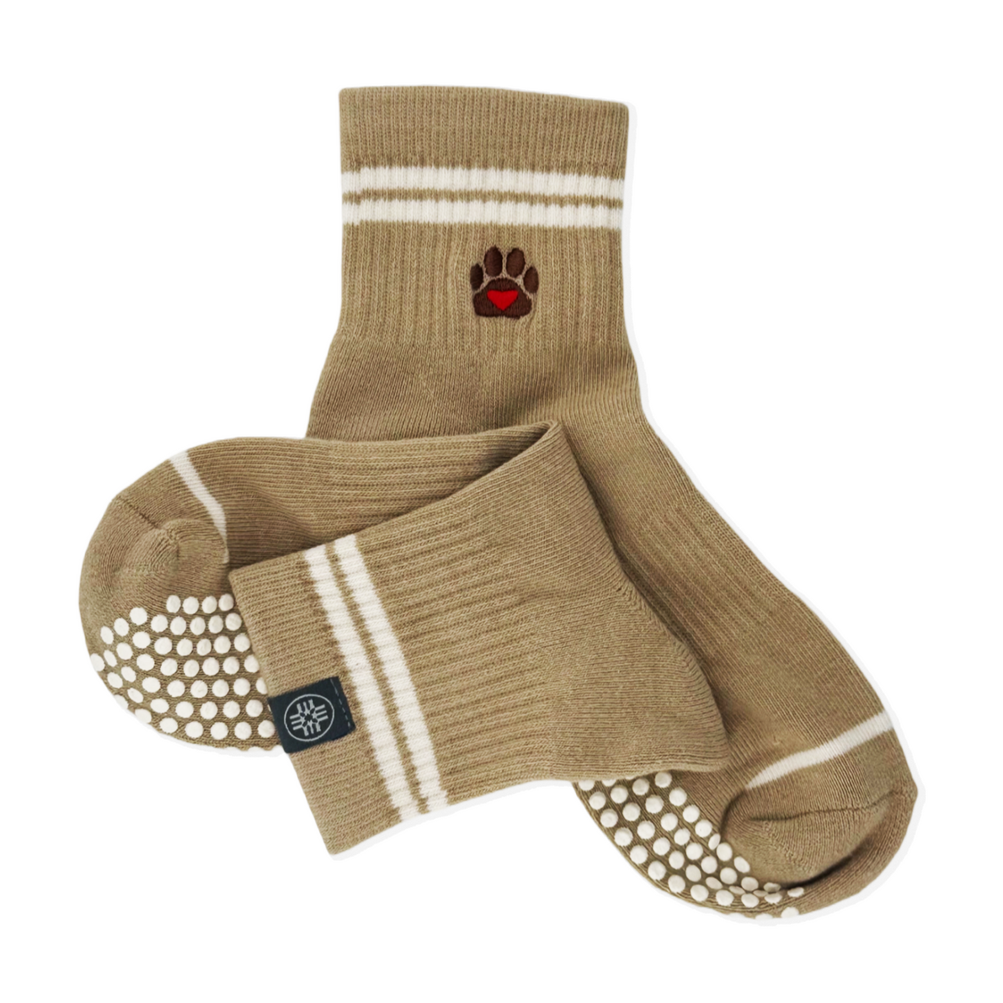 Shortie Grip Socks-Pawlates