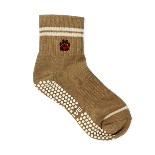 Shortie Grip Socks-Pawlates