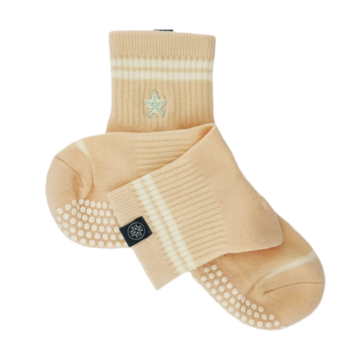 Shortie Grips Socks- Starfish