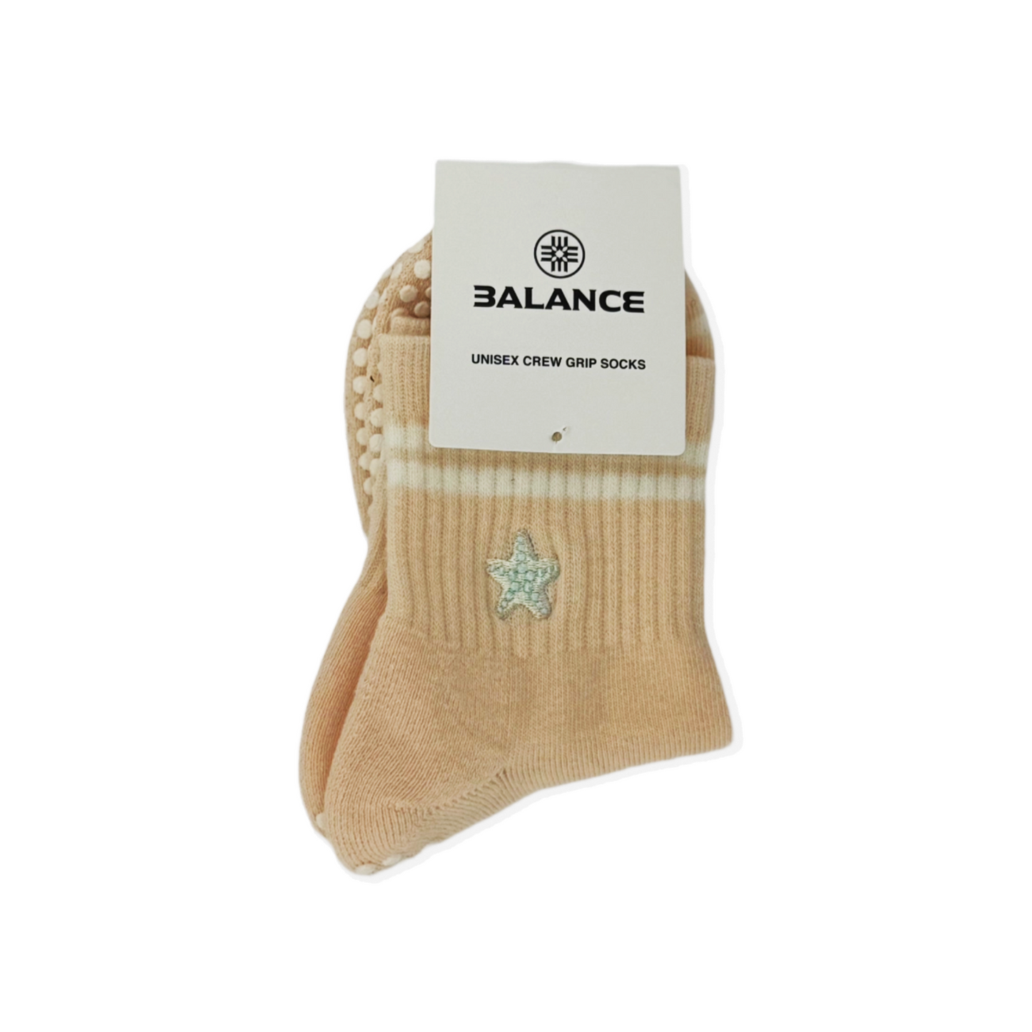 Shortie Grips Socks- Starfish