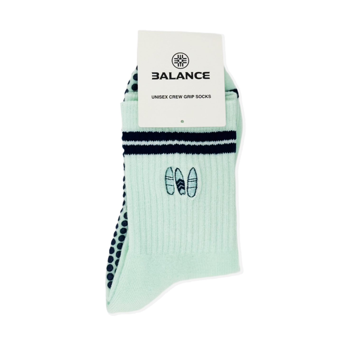 Crew Grip Socks- Surfboard