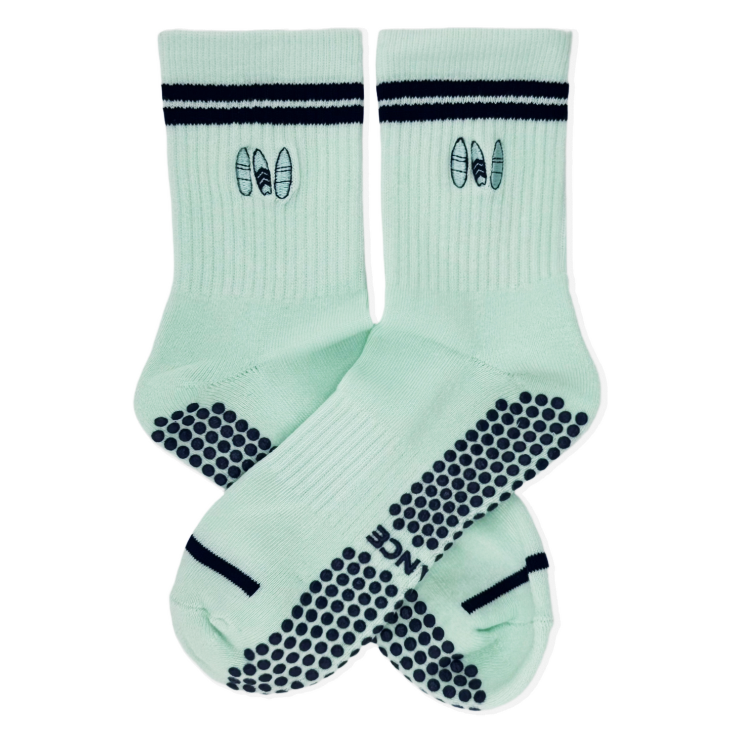 Crew Grip Socks- Surfboard