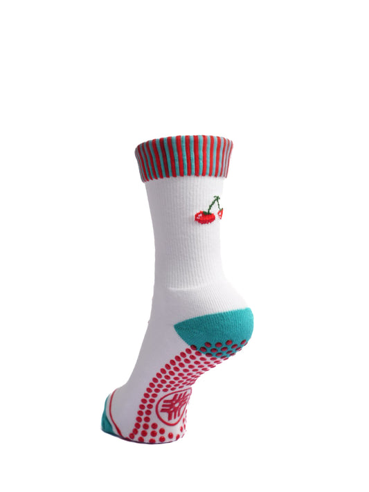 Twisted, Now Kiss Me Cherry Grip Socks