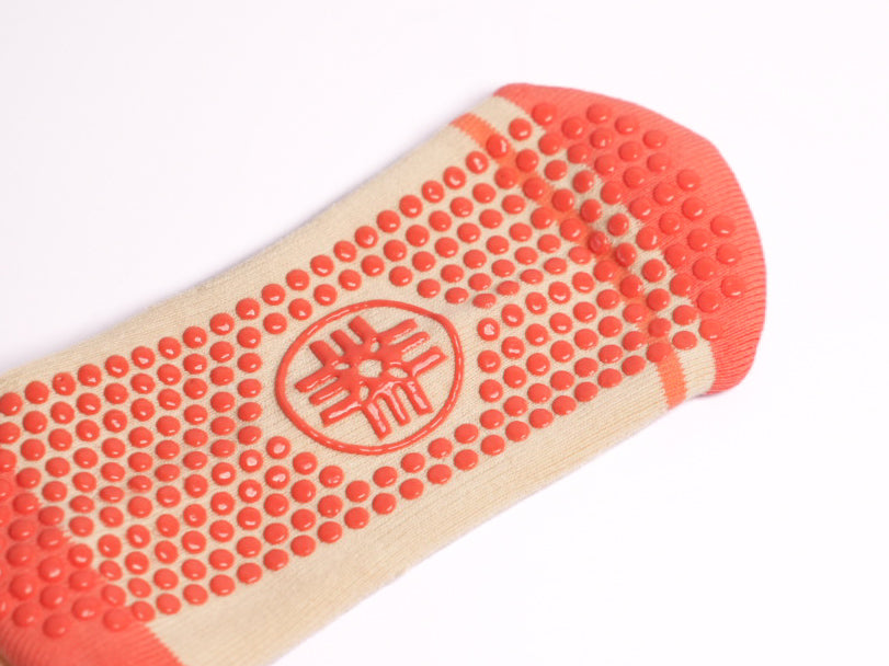 Sour But Stunning Grapefruit Grip Socks