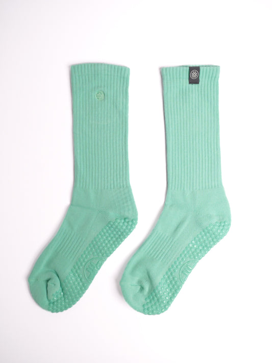 Everyday Classic Mint Grip Socks