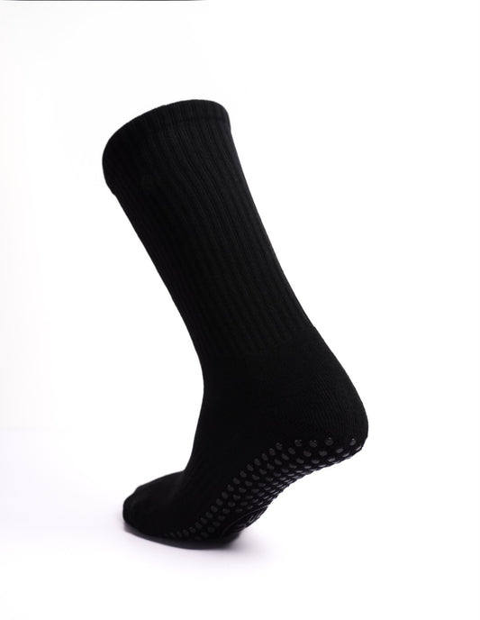 Everyday Classic Black Grip Socks