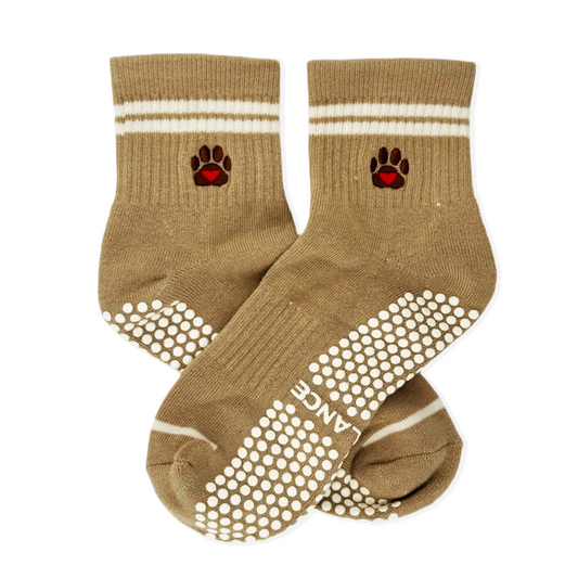 Shortie Grip Socks-Pawlates