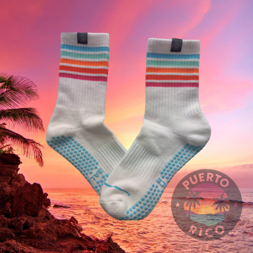 Culebra Flamenco Sunset Grip Socks