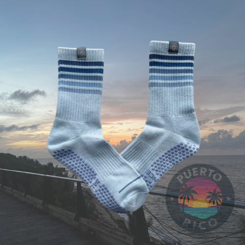 Old San Juan Sunset Grip Socks